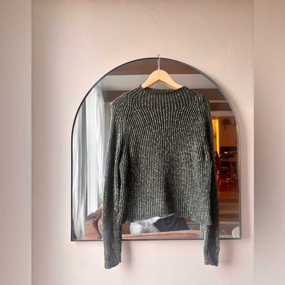 LULULEMON | cotton - cashmere blend mock neck sweater | size 8 - Picture 3 of 7